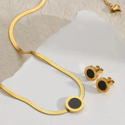 Pendant Necklace&Earrings Set